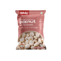 Poxnut™ Roasted Makhana – Himalayan Salt & Black Pepper