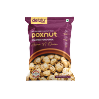 Poxnut™ Roasted Makhana – Cream & Onion