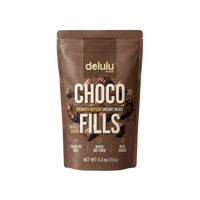 Delulu Choco Fills – Crunchy Whole Grain Chocolate Snack