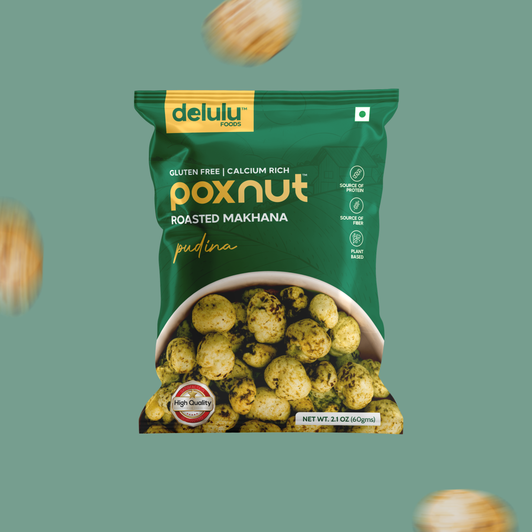Poxnut™ Roasted Makhana – Pudina