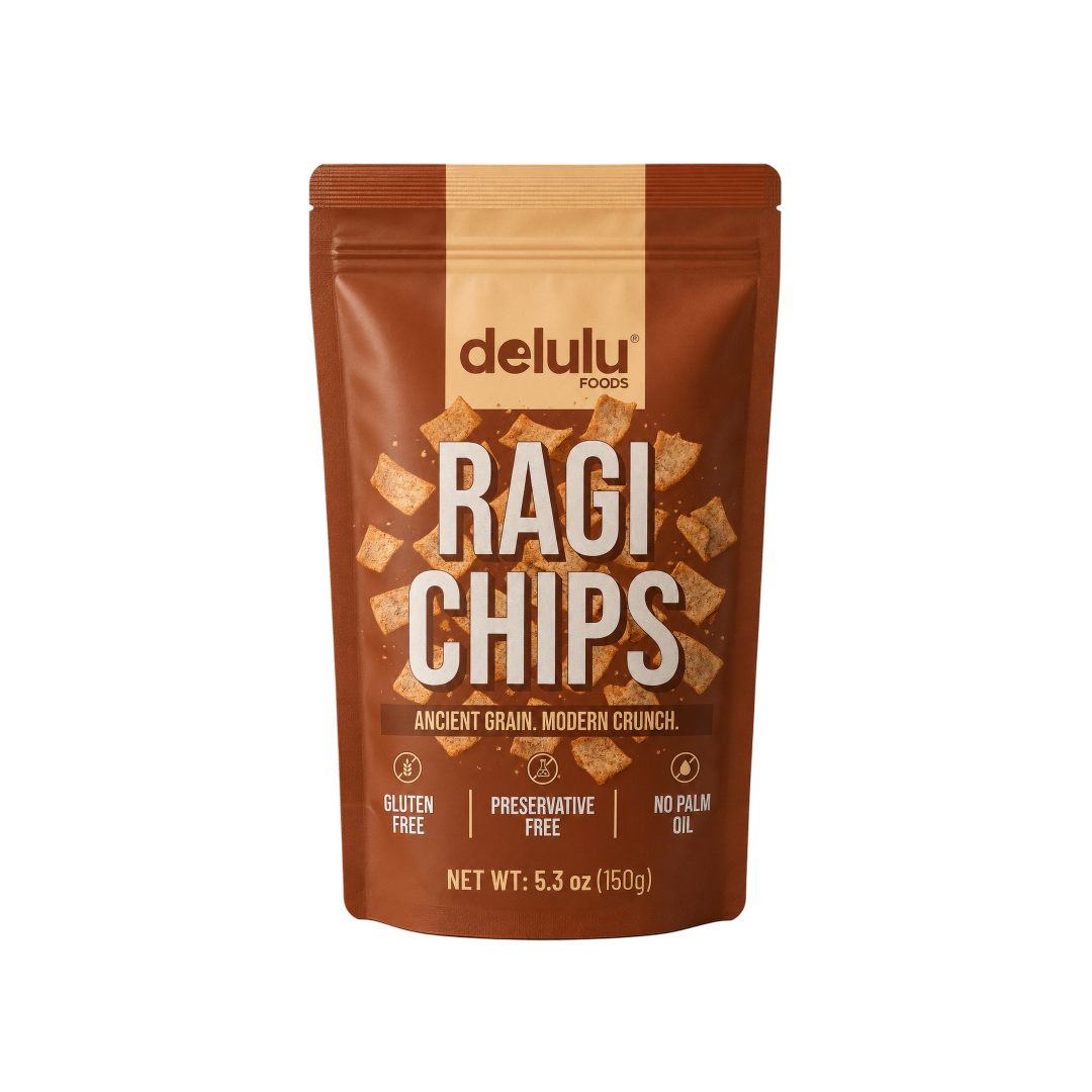Delulu Ragi Chips – Ancient Grain, Modern Crunch