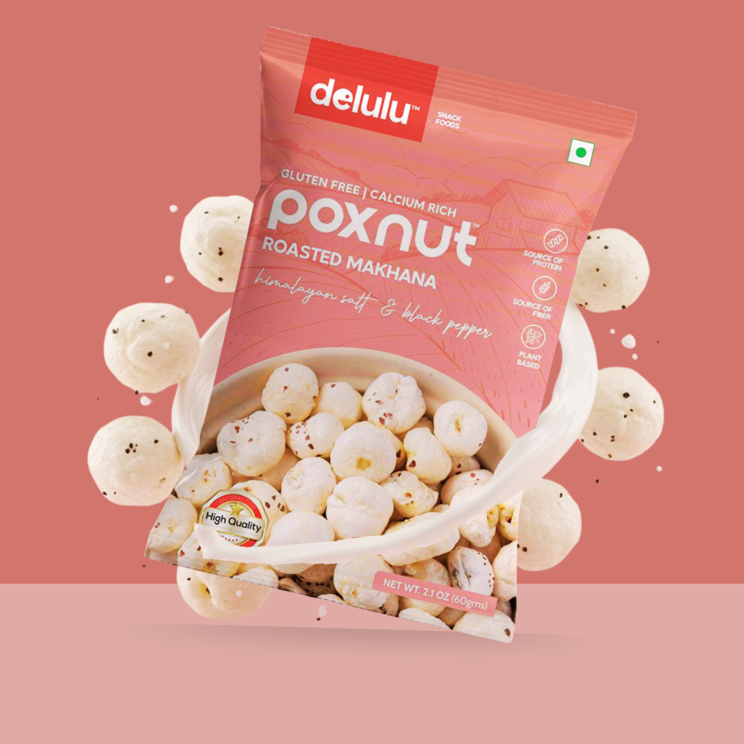 Delulu Poxnut himalayan Salt Roasted Makhana - Image 5